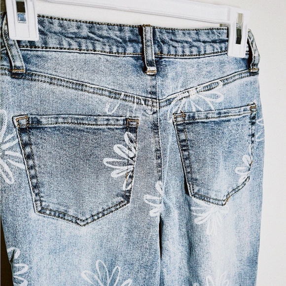 Wild Fable Flower Flare Jeans - Picture 5 of 7